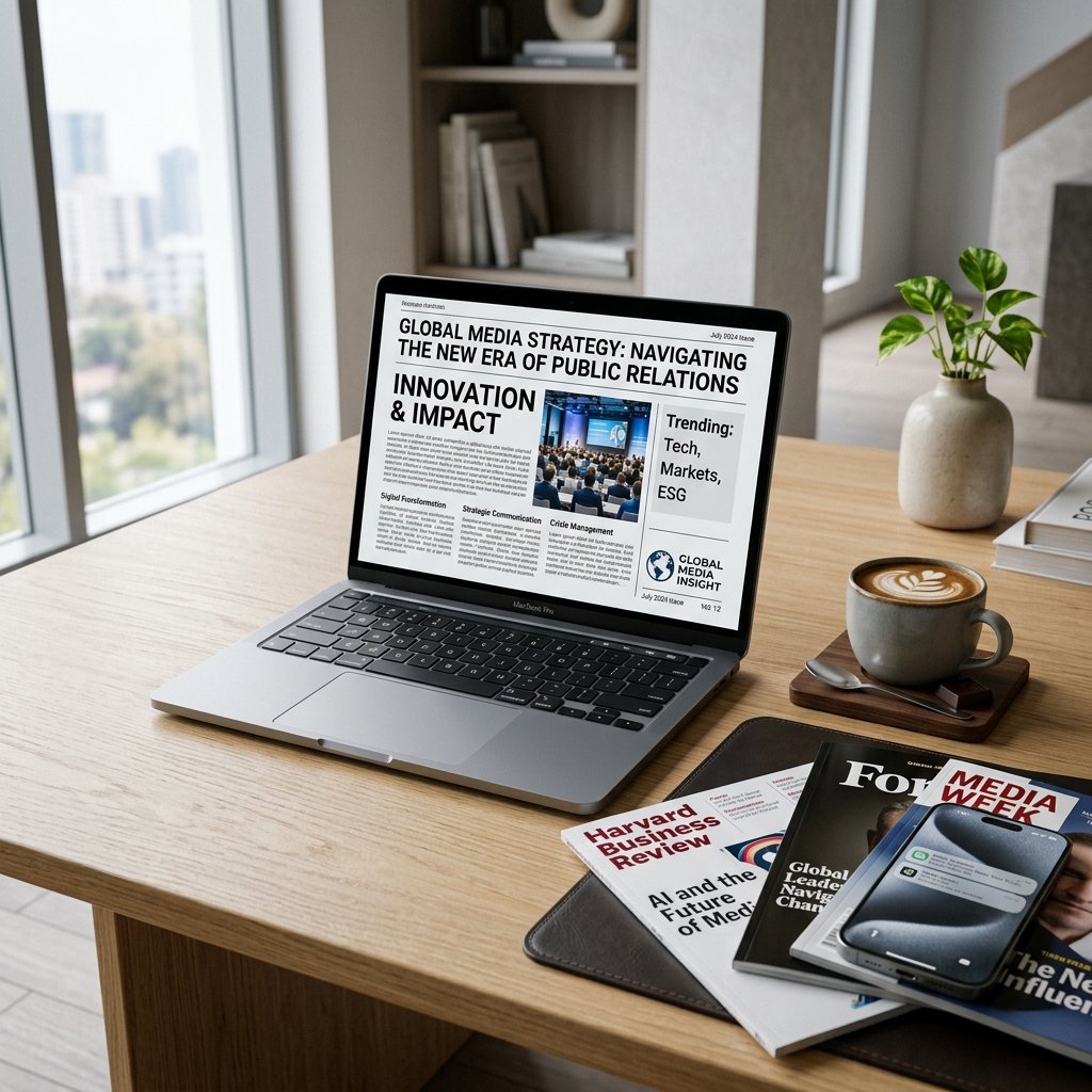 Modern PR and Media Setup